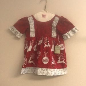 12m girls Christmas dress